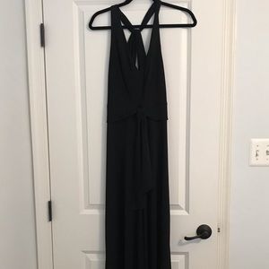 Black maxi dress